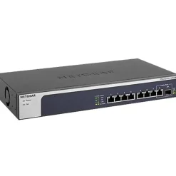 Netgear XS508M Ethernet Switch - 8 Ports - 2 Layer Supported - Modular - Twisted Pair, Optical Fiber - XS508M100NAS
