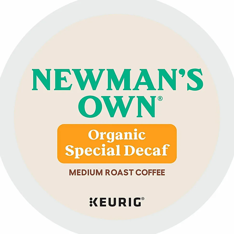 Newman's Own® Organics Special Blend Single-Serve Coffee K-Cup® Pods, Decaffeinated, Carton Of 24