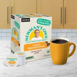 Newman's Own® Organics Special Blend Single-Serve Coffee K-Cup® Pods, Decaffeinated, Carton Of 24