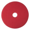 Niagara™ 5100N Buffing Floor Pads, 17" Diameter, Red, Case Of 5