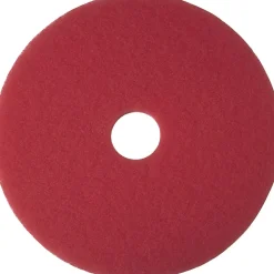 Niagara™ 5100N Buffing Floor Pads, 14" Diameter, Red, Case Of 5