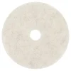 Niagara 3300N Natural Burnishing Pads, 24", White, Pack Of 5 Pads