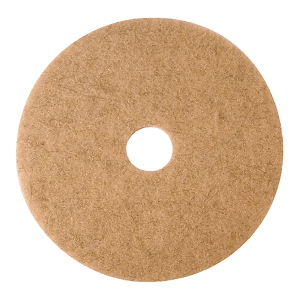 Niagara™ 3500N Natural Hog's Hair Floor Pads, 24", Tan, Pack Of 5 Pads