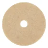 Niagara™ 3500N Natural Hog's Hair Floor Pads, 20", Tan, Case Of 5 Pads