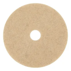 Niagaraâ„¢ 3500N Natural Hog's Hair Floor Pads, 20", Tan, Case Of 5 Pads