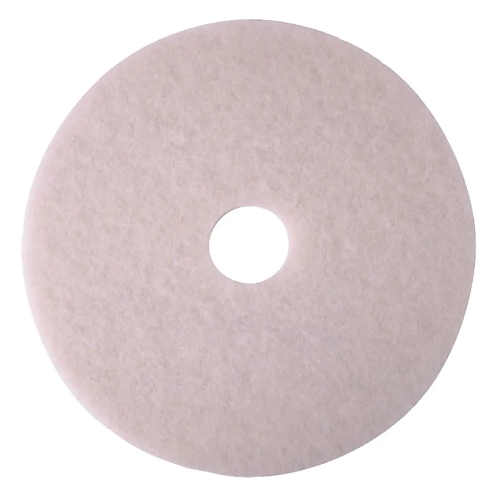 Niagara™ 4100N Polishing Pads, 20", White, Case Of 5