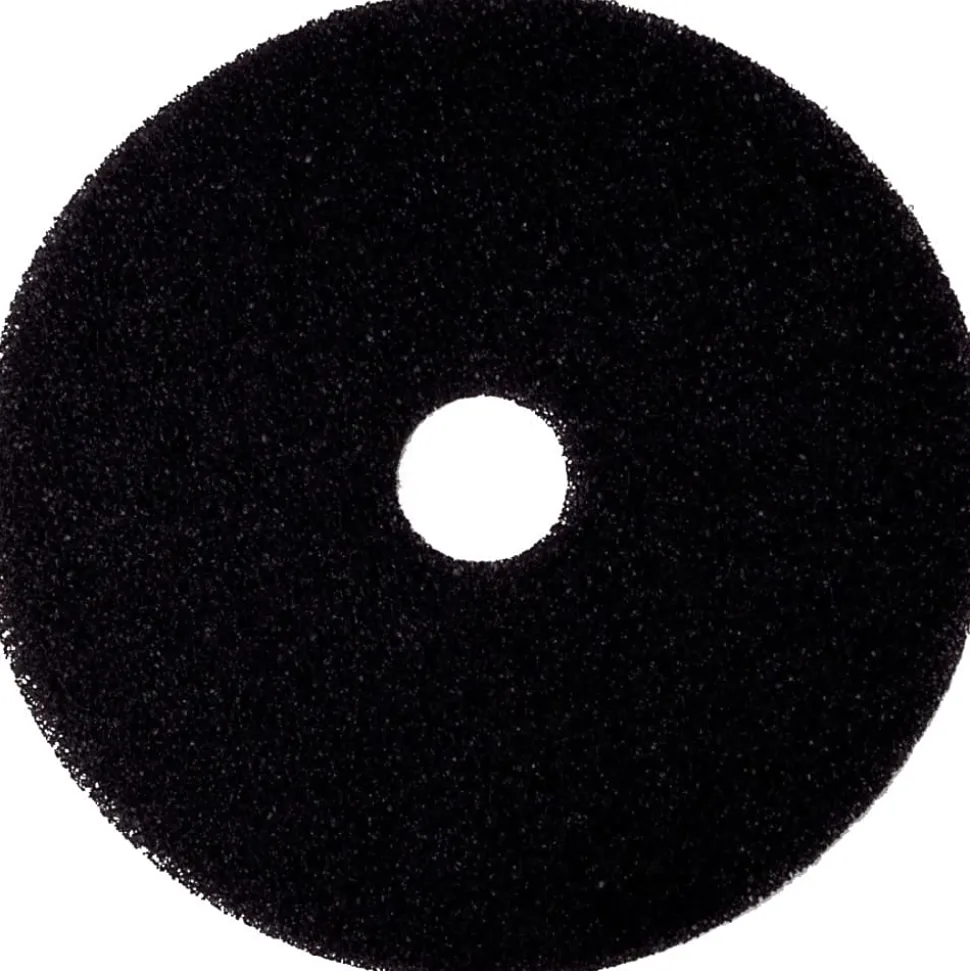 Niagara™ 7200N Stripping Floor Pads, 19", Black, Pack Of 5