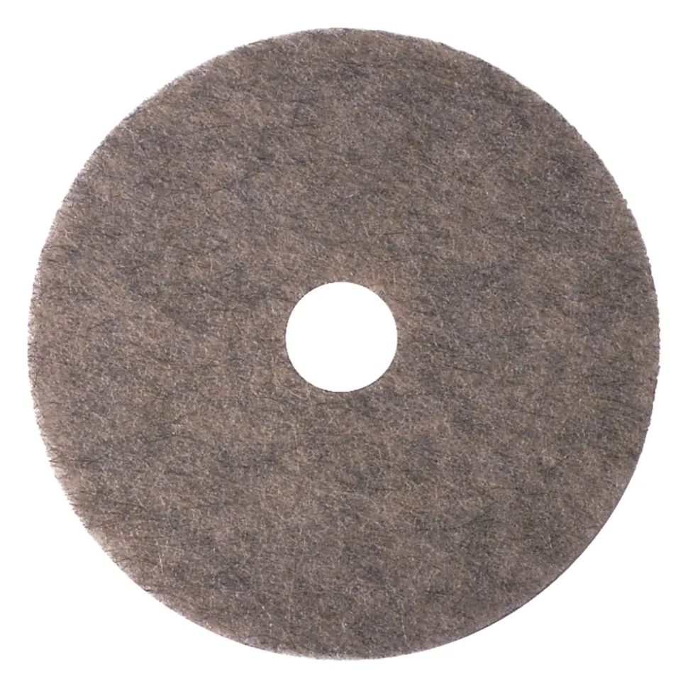 Niagara™ 3700N Super Hog's Hair Burnishing Pads, 20", Gray, Case Of 5