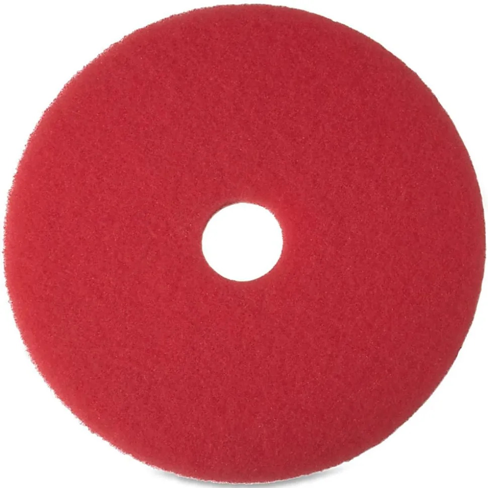 Niagara Red Buffing Pad 5100N, 20 Inch Diameter, Case of 5