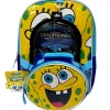 Nickelodeon SpongeBob 3-Piece Backpack Set With Headphones, Yellow