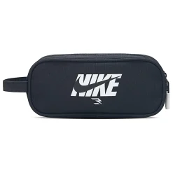 Nike 3BRAND Blitz Pencil Case, 3-3/4” x 9”, Black/White, Total Qty 1
