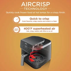 Ninja Air Fryer Pro, 12-3/16”H x 12-1/2”W x 16-3/16”D, Black, Total Qty 1
