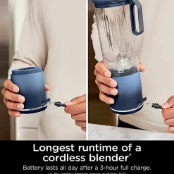 Ninja Blast Max Portable Blender, 22 Oz, Dark Navy, Total Qty 1