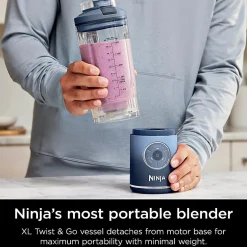 Ninja Blast Max Portable Blender, 22 Oz, Dark Navy, Total Qty 1
