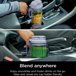 Ninja Blast Max Portable Blender, 22 Oz, Lavender, Total Qty 1