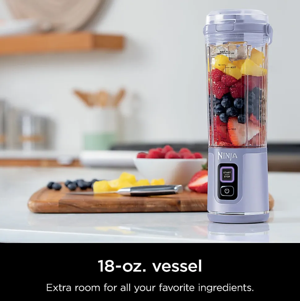 Ninja Blast Portable Blender, 18 Oz, Muted Lavender, Total Qty 1