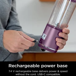 Ninja Blast Portable Blender, 18 Oz, Passion Fruit Purple, Total Qty 1