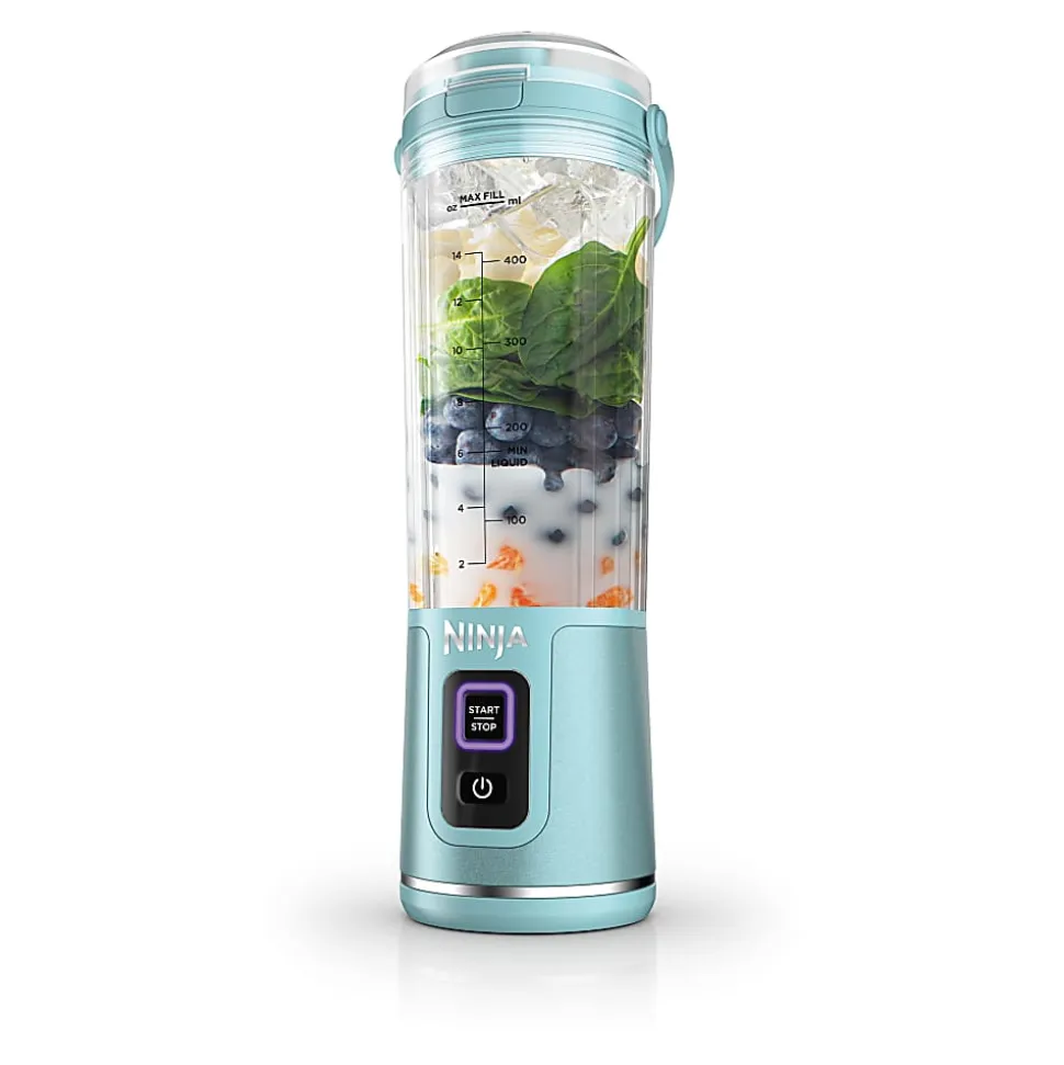 Ninja Blast Portable Blender, 18 Oz, Tinted Aqua, Total Qty 1