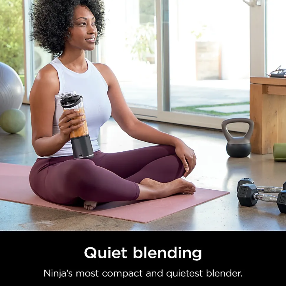 Ninja Blast Portable Blender, 18 Oz, Metallic Black, Total Qty 1