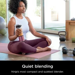 Ninja Blast Portable Blender, 18 Oz, Metallic Cherry Tarte, Total Qty 1