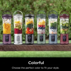 Ninja Blast Portable Blender, 18 Oz, Cranberry Red, Total Qty 1