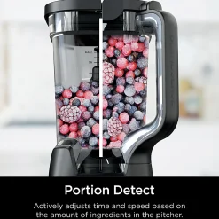 Ninja Detect Duo 10-Speed Single-Serve Power Blender Pro, 72 Oz, Black, Total Qty 1