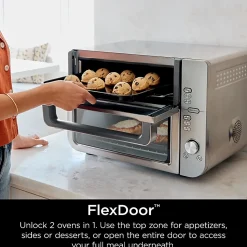 Ninja Double Stack XL Countertop Oven & Air Fryer, Silver, Total Qty 1