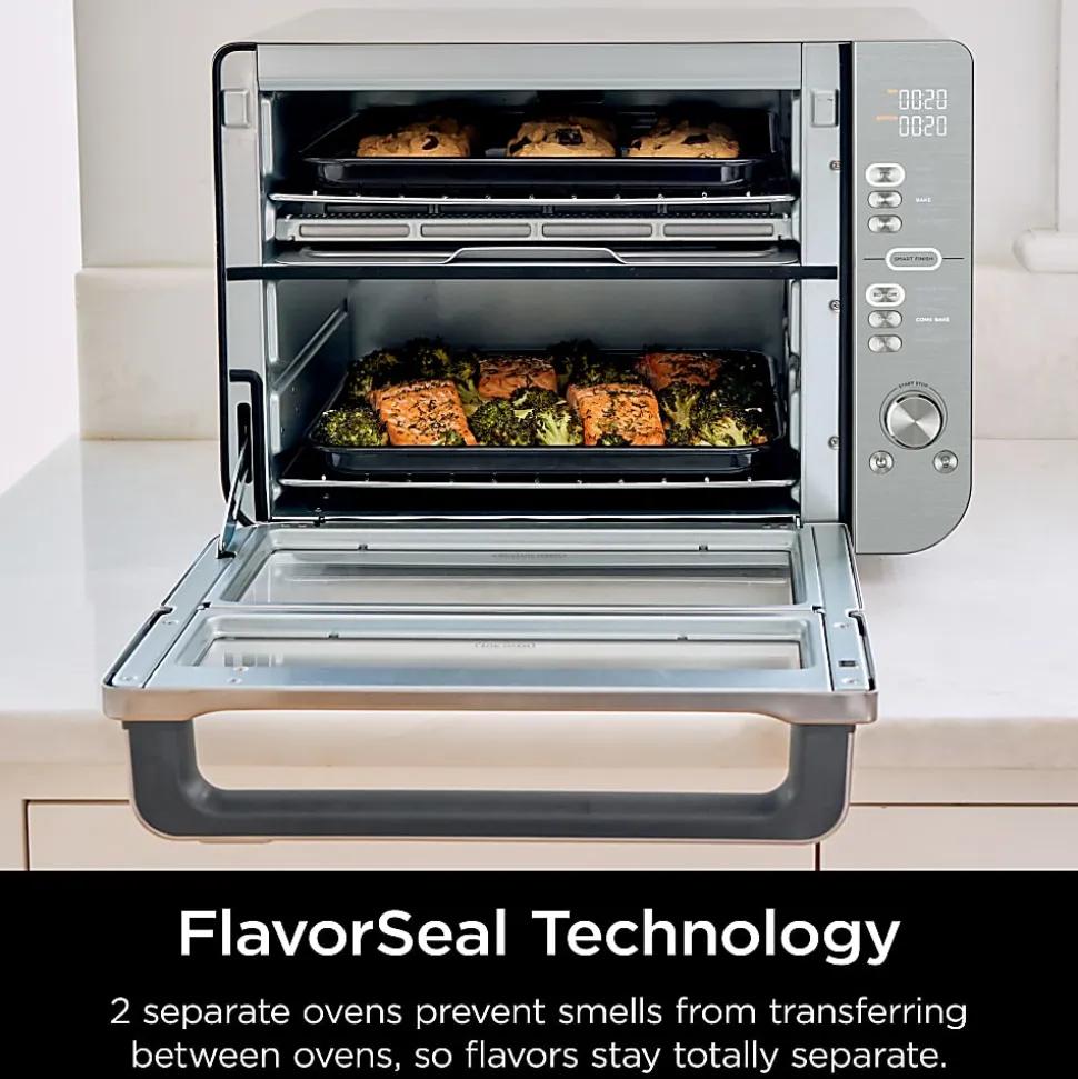 Ninja Double Stack XL Countertop Oven & Air Fryer, Silver, Total Qty 1
