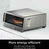 Ninja Flip Toaster Oven And Air Fryer, 0.55 Cu. Ft., Silver, Total Qty 1