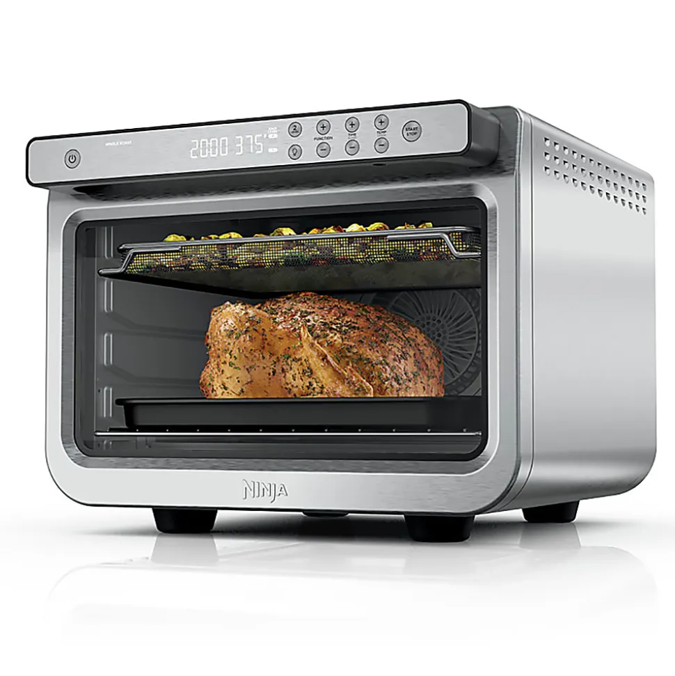 Ninja Prestige Smart XL Air Fryer And Countertop Oven, 0.55 Cu. Ft., Silver, Total Qty 1