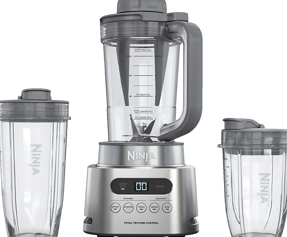 Ninja TWISTi High-Speed Blender Duo, Gray