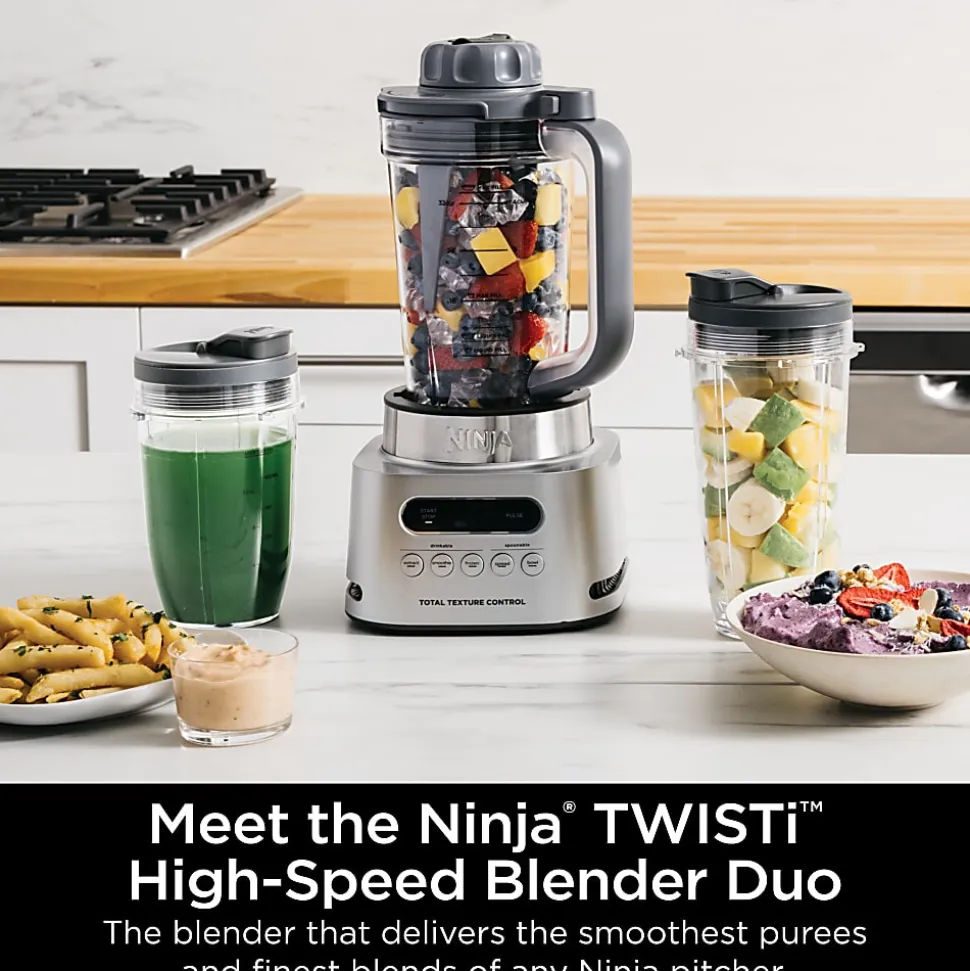 Ninja TWISTi High-Speed Blender Duo, Gray