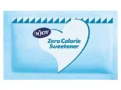 N'JOY® Aspartame Packets With Dispenser, Blue, Box Of 400