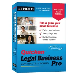 NOLO Quicken Legal Business Pro, Disc