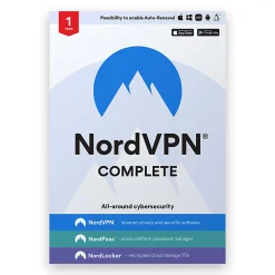 NORDVPN Complete, 1-Year Subscription, PC/Mac, Product Key