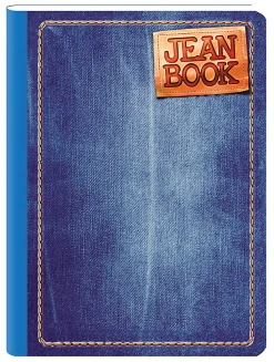 Norma Kiut Composition Notebook, 9-3/4" x 7-1/2", College Ruled, 200 Pages, Jean Book