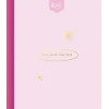 Norma Kiut Composition Notebook, 8-1/2” x 9-1/2”, 1 Subject, College Rule, 100 Sheets, Leather