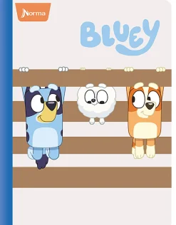 Norma Notebook, College Rule, 7-1/2" x 9-3/4", 100 Sheets, Bluey, Total Qty 1