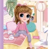 Norma Notebook, College Rule, 7-1/2" x 9-3/4”, 100 Sheets, Bonequinhas Dolls, Total Qty 1