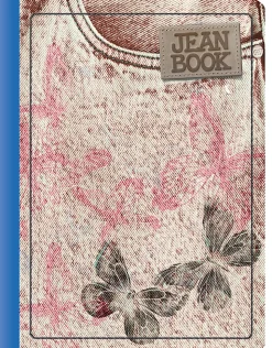 Norma Notebook, Jean, College Rule, 7-1/2" x 9-3/4", 100 Sheets, Revolution, Total Qty 1