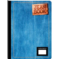 Norma Notebook, Jean, Laboratory Pages, 7-1/2" x 9-3/4", 80 Sheets, Blue, Total Qty 1