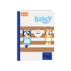 Norma Notebook, Jean, 3rd Primary, 80 Sheets, 7-1/2" x 9-3/4", Blue, Total Qty 1