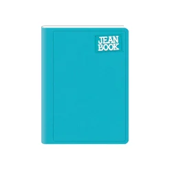 Norma Notebook, Jean, 100 Sheets, College-Ruled, 7-1/2" x 9-3/4", Blue, Total Qty 1