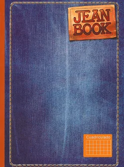 Norma Squared Composition Notebook, 7-1/2" x 9-3/4", 1 Subject, Quad Ruled, 80 Sheets, Blue/Orange