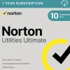 Norton Utilities Ultimate for 10 Devices, Keep your devices running like new, For Windows PC, Android and iOS (Download)