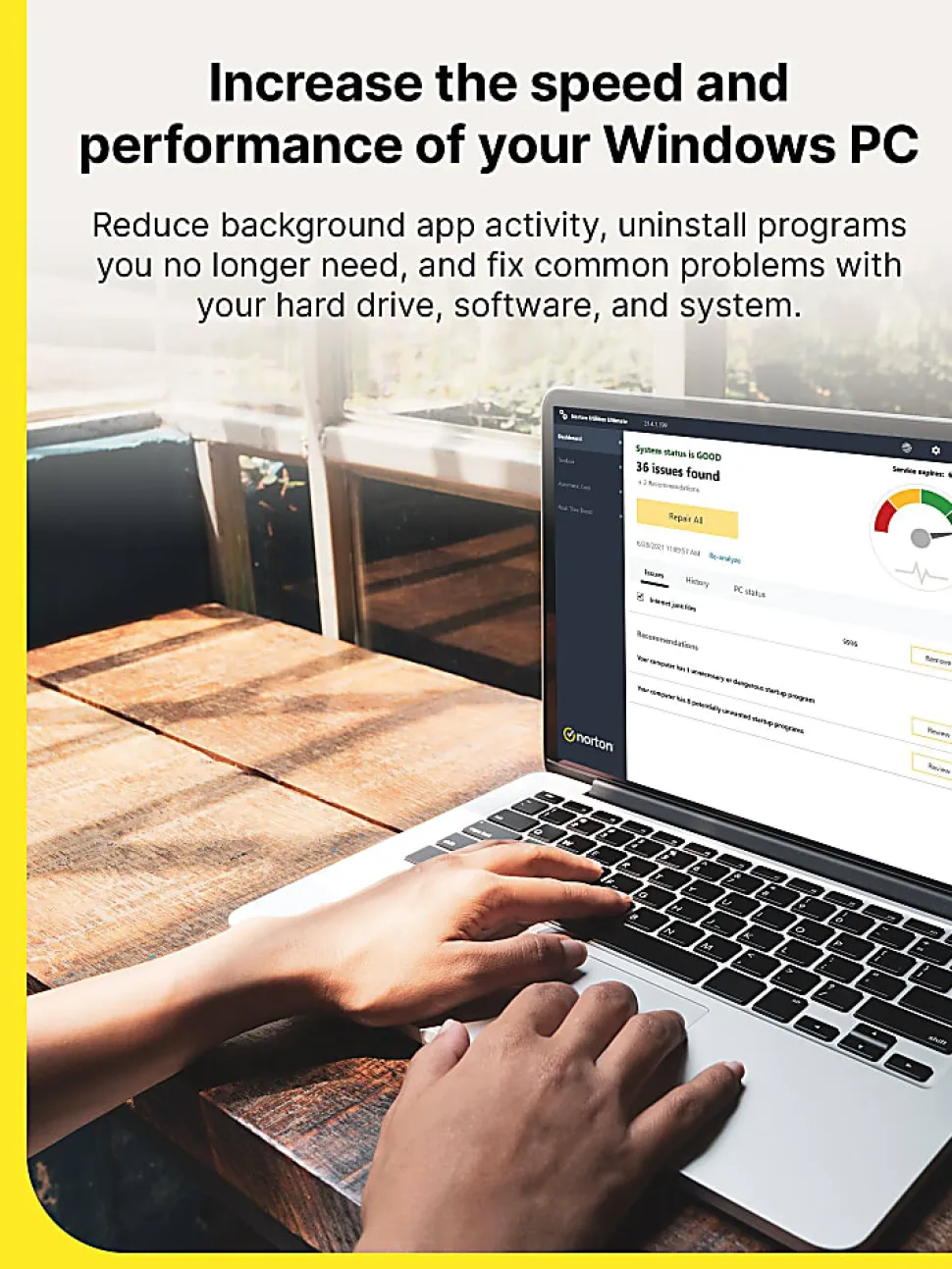 Norton Utilities Ultimate for 10 Devices, Keep your devices running like new, For Windows PC, Android and iOS (Download)