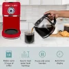 Nostalgia Classic Retro 10-Cup Coffee Maker, Red, Total Qty 1