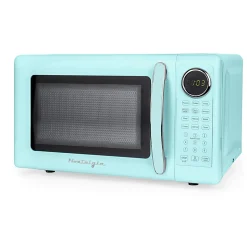 Nostalgia Retro 0.7 Cu. Ft. Countertop Microwave, Aqua, Total Qty 1