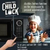 Nostalgia Retro 0.7 Cu. Ft. Countertop Microwave, Black, Total Qty 1