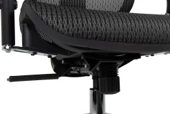 Nouhaus Ergo3D Ergonomic Fabric High-Back Office Chair, Black Coffee